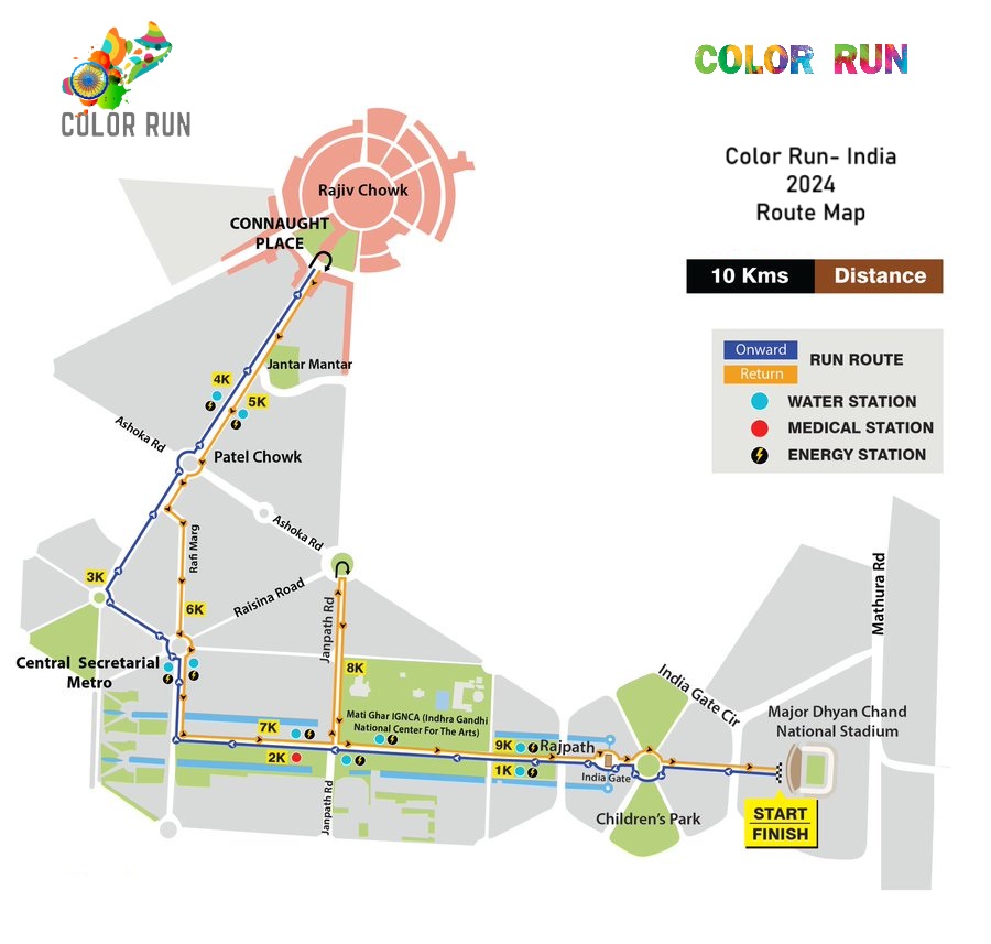 TATA Ultra Marathon Route Map